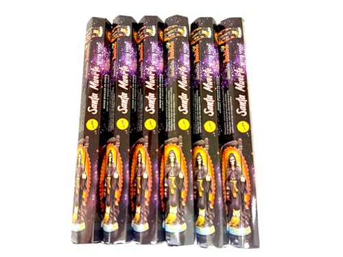 Sreevani Santa Muerte Black Incense Sticks - 120 Count