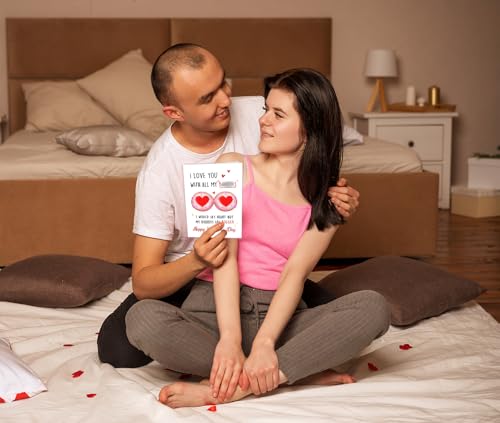 Funny Valentine's Day Card for Him - Naughty Gift for Boyfriend