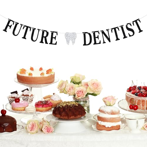 Future Dentist Graduation Banner - Dental School Party Decor
