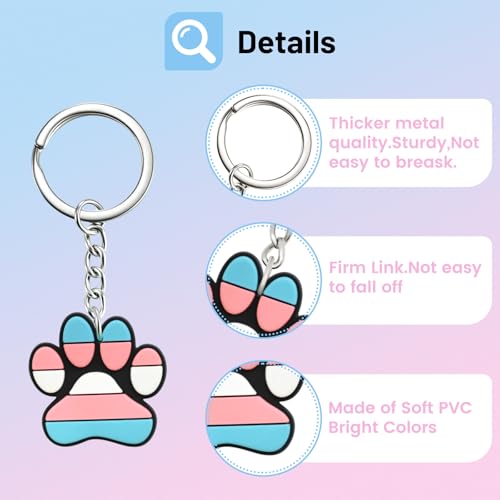 Papacharms 20pcs Random Keychain Lot - Fun Party Favors & Gifts