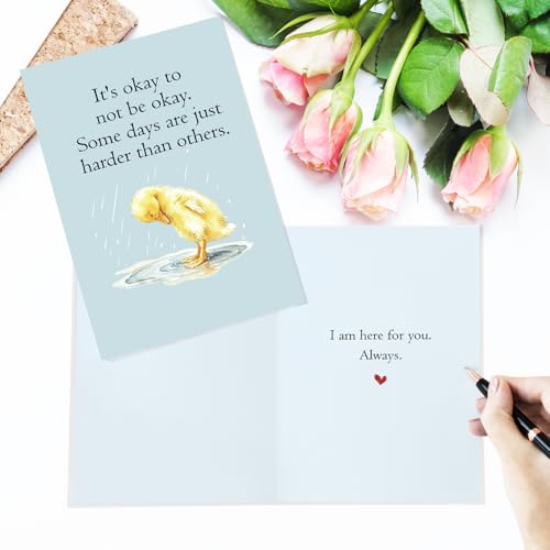 Heartwarming Encouragement Card - It's Okay to Not Be Okay