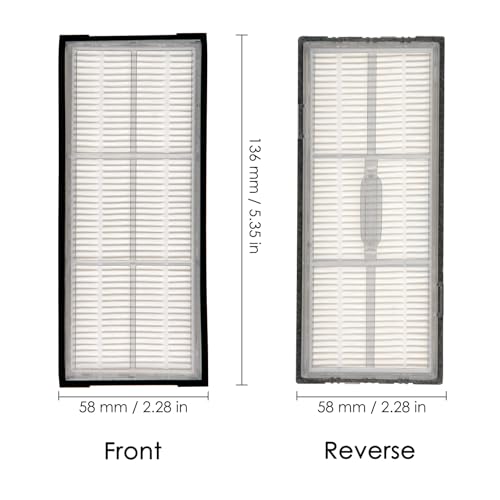 HEPA Filters for Roborock S7 S8 (4 Pieces) - Replacement Parts