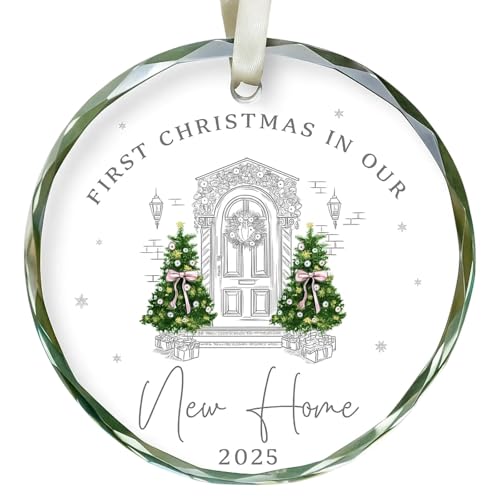 New Home Christmas Ornament 2025 Housewarming Gift for Couples