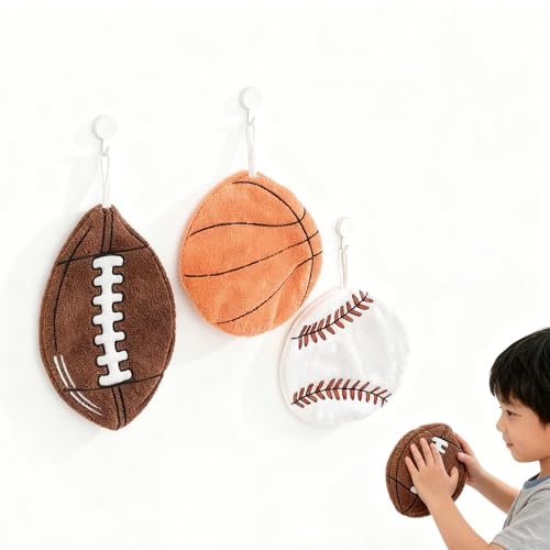 Microfiber Hand Towels Set - Quick-Dry Sports Designs | 16x16in