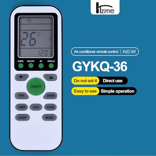 GYKQ-36 Replacement Remote Control for TCL Royal AC KTTCL002