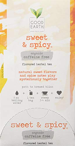 Good Earth Organic Sweet & Spicy Herbal Tea - 18 Bags