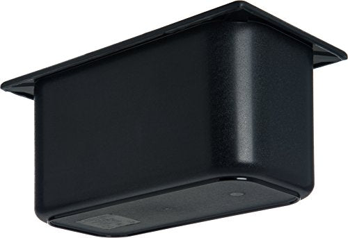 Carlisle FoodService Products CM110203 Coldmaster ABS Third-Size Food Pan, 4 qt. Capacity, 12.68" x 6.89" x 6.01", Black