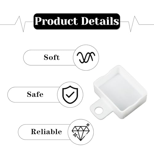2-Pack Silicone Snack Bowls - Reusable Sauce Trays for On-the-Go
