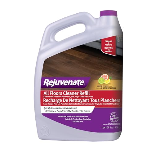 Rejuvenate All Floors Cleaner Refill 1 Gallon - Fresh Citrus Scent
