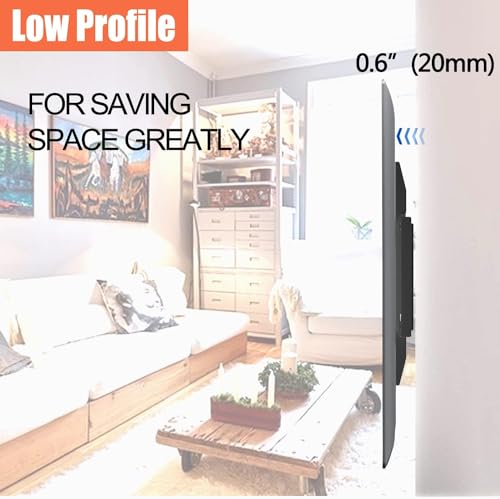 JXMTSPW Universal Low-Profile TV Wall Mount for 14-42 Inch Screens