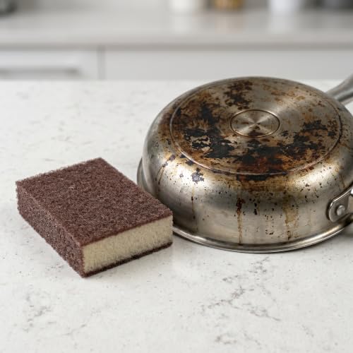 4 Pack Heavy Duty Magic Cleaning Sponges for Tough Stain Removal