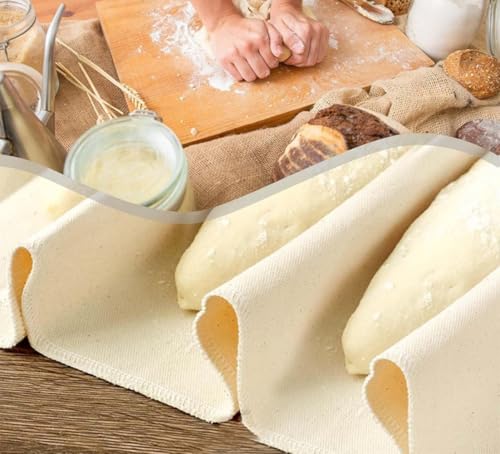 Cotton Bread Towels for Sourdough Baking - 14.1 x 17.7 Inch