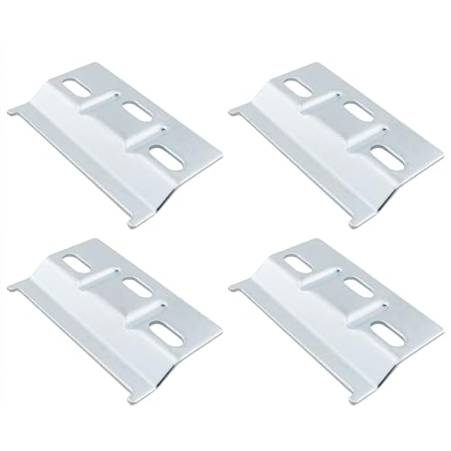 HJGarden 4-Pack Kitchen Cabinet Mounting Brackets - Heavy Duty Iron