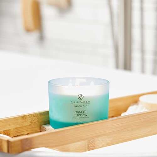 Chesapeake Bay Candle 11oz Nourish + Renew Candle - Coconut & Sandalwood (Pack of 4)