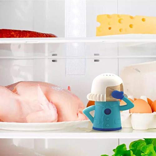 Chilly Blue Mama Fridge Odor Absorber with Baking Soda - Freshens Refrigerators