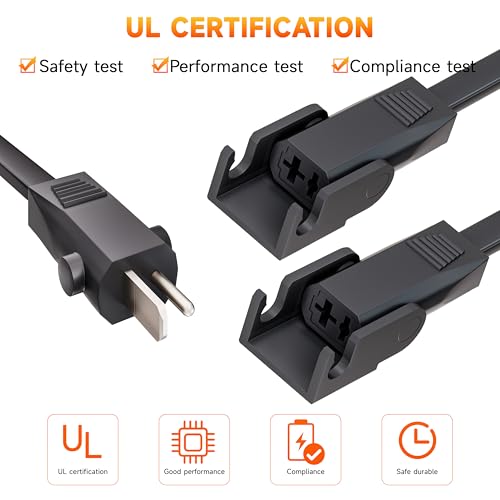 Okin 2-Pin Y-Splitter Power Cable for Electric Recliner and Lift Chairs