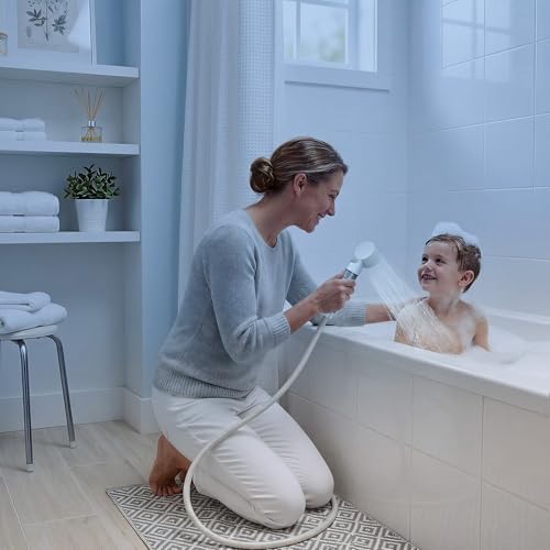 Filtered Handheld Shower Head with 3 Spray Modes & ON/OFF Switch