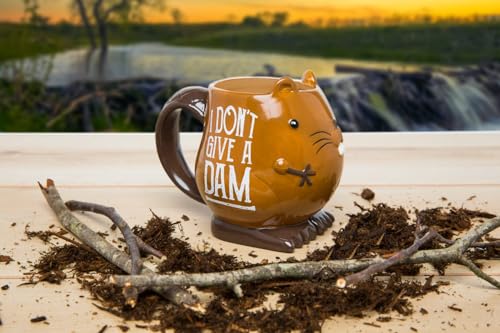 BigMouth Inc Sassy Beaver Coffee Mug 16 Oz Pack of 3 - Funny Ceramic Drinkware
