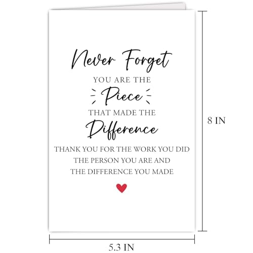 Supoeguk Thank You Card for Boss - Appreciation Gift for Leaders