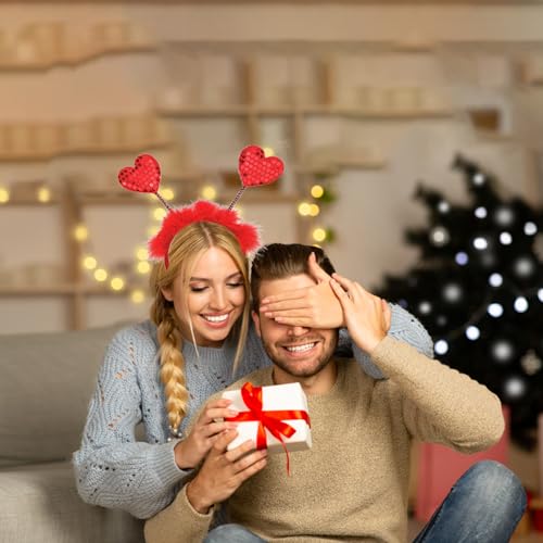 Heart Headband for Women Valentine Day Party Costume Accessories