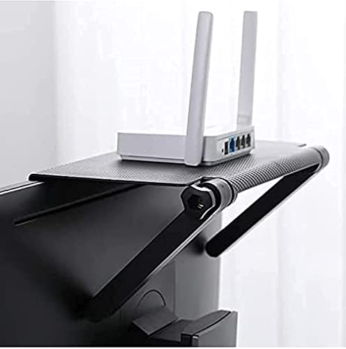 YINOVEEN 13-Inch Adjustable TV Top Shelf & Monitor Organizer Mount