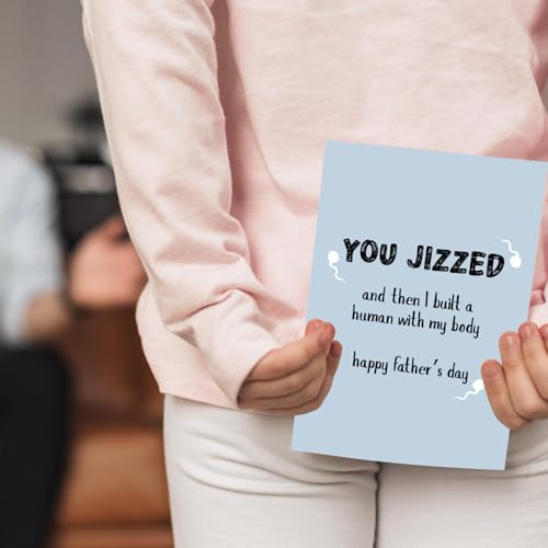 Funny Father's Day Card for Husband or Boyfriend - Humorous Gift