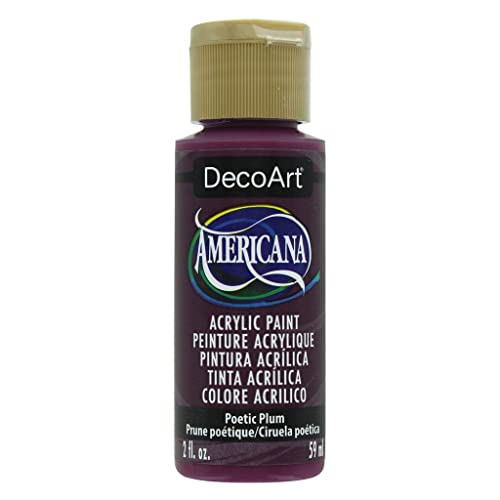 DecoArt Americana Acrylic Paint 2oz - Poetic Plum (DA-396)