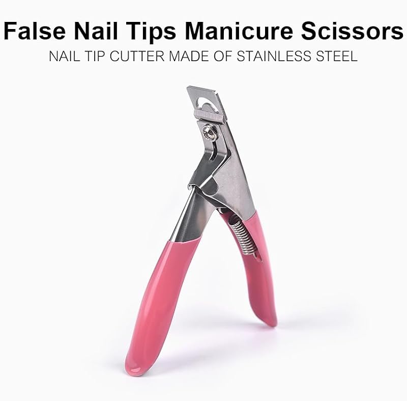 Siyuwuro Professional Acrylic Nail Clipper Stainless Steel False Nail Cutter