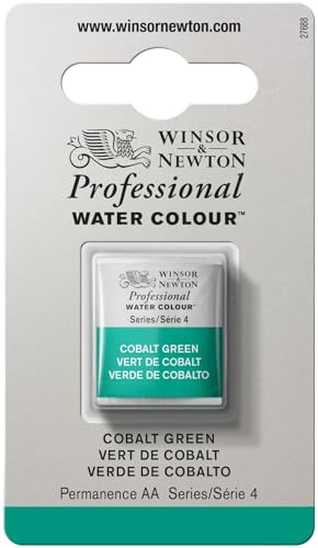 Winsor & Newton Professional Watercolor Half Pan - Cobalt Green