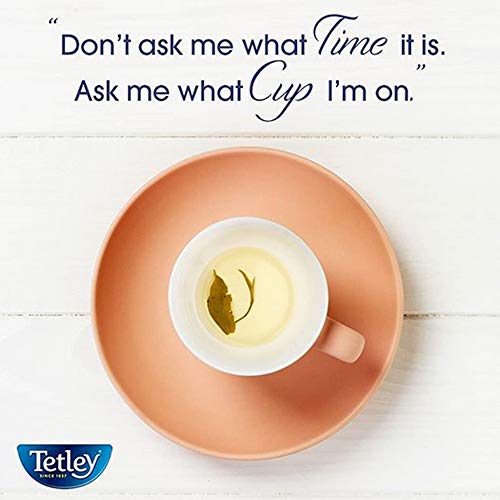 Tetley Black & Green Tea Blend, 72 Round Tea Bags, Hot or Iced