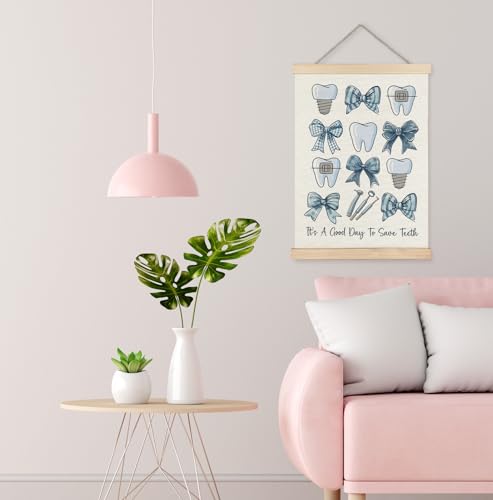Dentist Wall Art Poster 12x16 Inch Dental Hygienist Office Decor