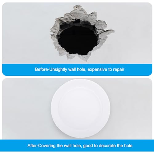 PATIKIL Air Conditioning Wall Hole Cover – 2Pcs Plug for 1.6"-1.9" Holes