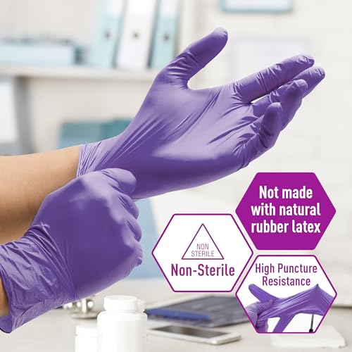 MedPride Powder-Free Nitrile Exam Gloves - Large, Case of 1000