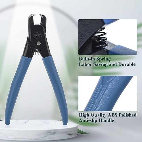KADS Heavy Duty Toenail Clipper Set for Thick Nails with Nail File Blue