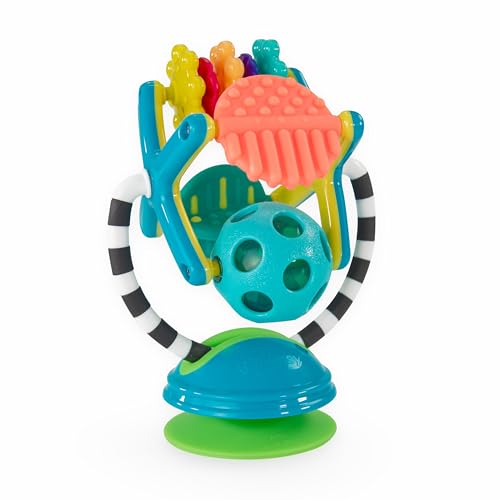 Sassy Teethe & Twirl 2-in-1 High Chair Toy for Babies, 1 Count