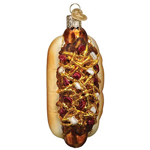 Chili Cheese Dog Christmas Ornament - Handcrafted Holiday Decoration