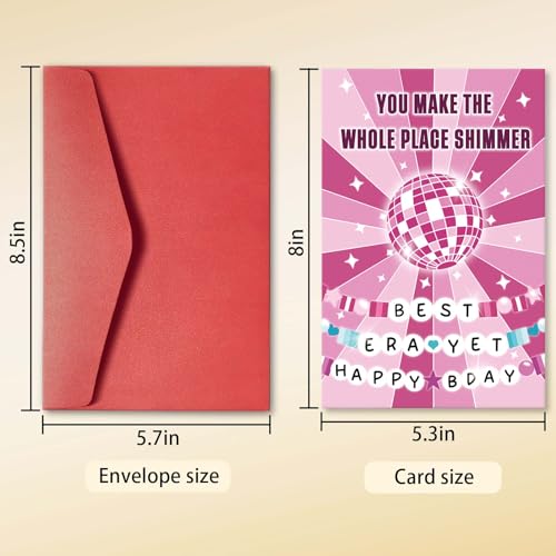 Funny Birthday Card for Best Friend - Music Lovers Gift