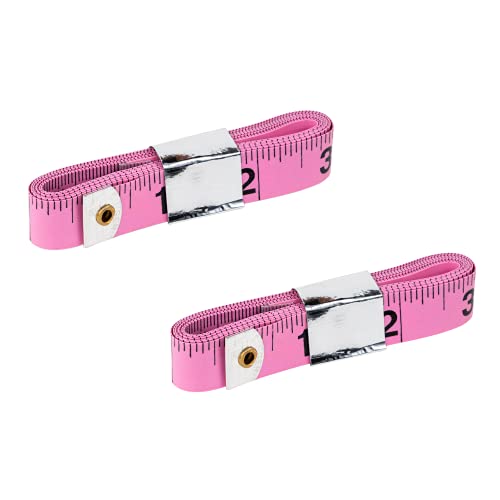 SINGER 60-Inch Vinyl Tape Measure - Pack of 2