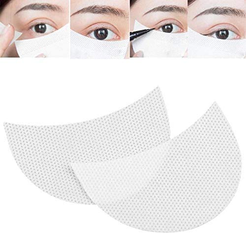 Lansonee 100 Pcs Eyelash Extension Shields & Under Eye Makeup Pads