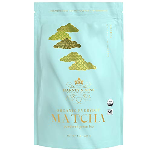 Harney & Sons Organic Everyday Matcha | 16oz Bag Powdered Matcha Tea