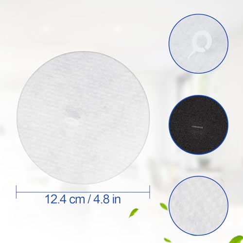 Replacement Sponge Filters for Ecovacs DEEBOT X11 - 4 Pack