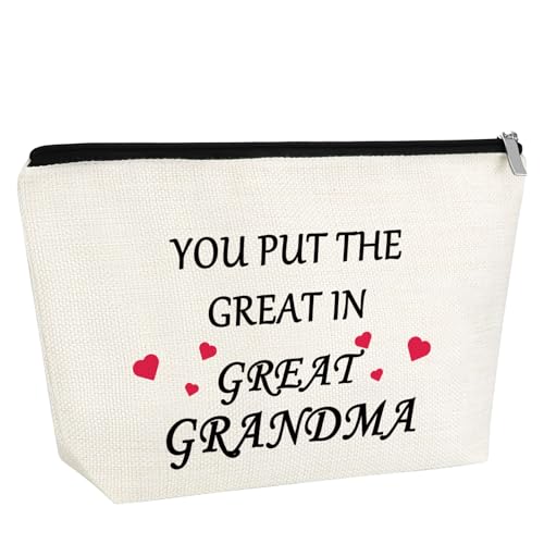 Great Grandma Makeup Bag - Gift for Great Grandmother and Nana