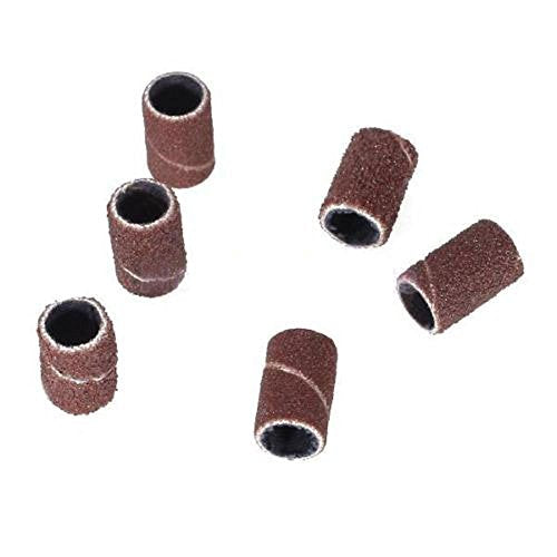 ZXUY 6-Piece Nail Drill Bits Set with 3/32 Inch Shank for Acrylic Nails