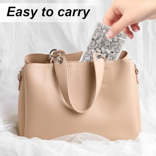 Nail Sanding Bands 180 Grit with Mandrel Bits and Storage Box, 100 Pcs