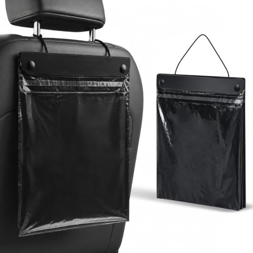 Philbinden 50 Count Leak-Proof Car Trash Bags - Disposable Auto Garbage Pouches
