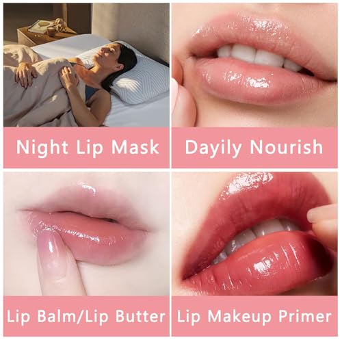 O'CHEAL Hydrating Lip Oil Tinted Plumping Gloss in Pink