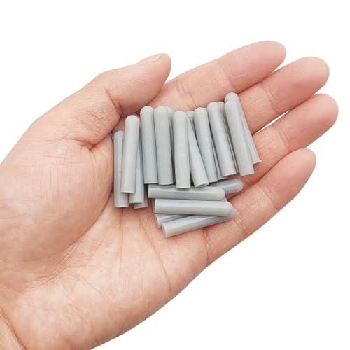 Gray Silicone Dishwasher Rack Tine Repair Caps - 100 Pcs