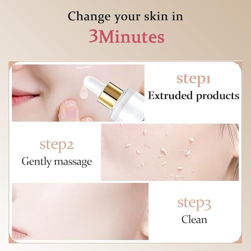 Rice Ampoule Peel Shot Duo - Gentle Exfoliating Face Serum with Niacinamide