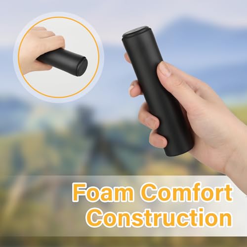 2 Pairs Bike Handle Grips, Foam Comfortable Shock Absorption Bike Handlebar Grips Sponge Covers Anti-Slip Handlebars Grip Compatible with Mountain, Scooter