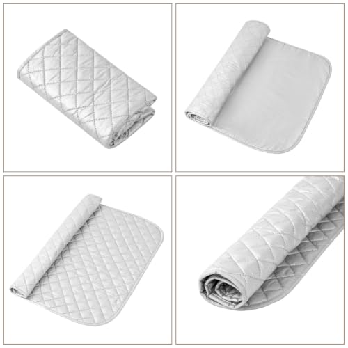 OUKENS Portable Ironing Mat, 33"x19" Heat Insulation Pad for Travel & Home